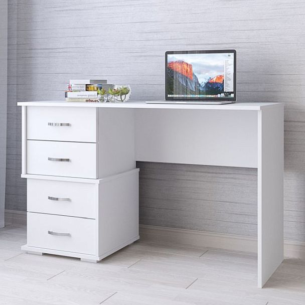 Стол письменный Сити-2 (1200*750*500) белый - Вид 1