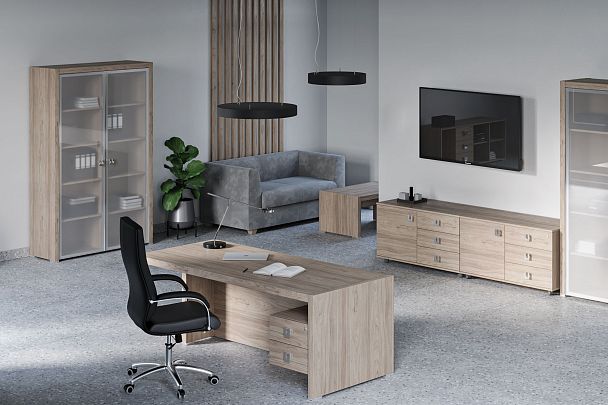 Гардероб Solid 78x45x198 светлый дуб - Вид 11