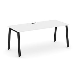 Style Project Direct Direct Стол письменный SN-6A.SR-015.M Белый/Металл Черный 1780*700*750 - Фото предпросмотра