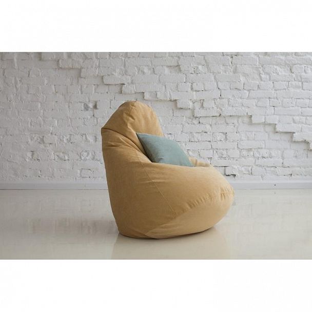 Кресло-мешок "Дели" желтый - Вид 1