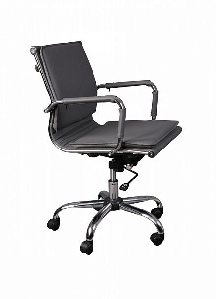 Кресло компьютерное Бюрократ CH-993-low серое - Вид 5
