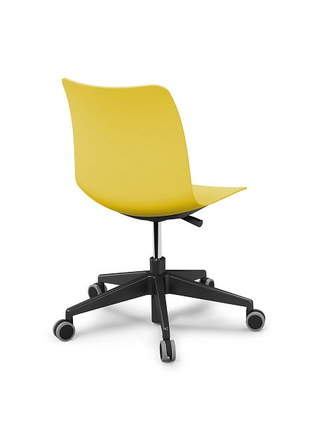 Кресло College SW на черной крестовине Cipro	, синий - Вид 2