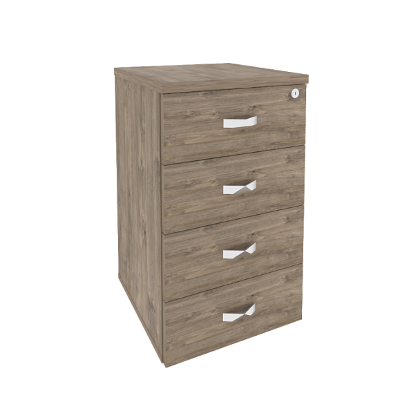 Onix Тумба приставная O.TP-4 Тиквуд темный 432*460*750 - Вид 1