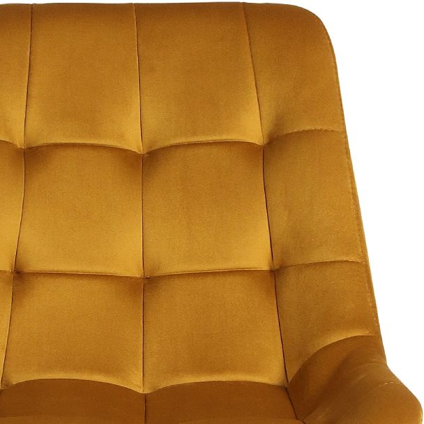 Комплект полубарных поворотных стульев Эйден, Confetti chai tea/белый, 3 шт. - Вид 8