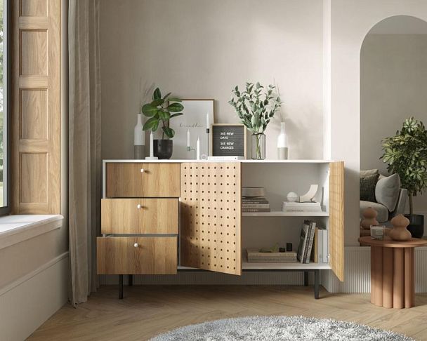 Комод с дверками и ящиками KOTO арт KT26 - Вид 2