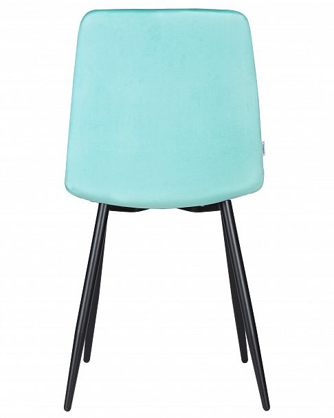 Стул обеденный DOBRIN CHILLY (Мятный Holland 50, основание черное) - Вид 5