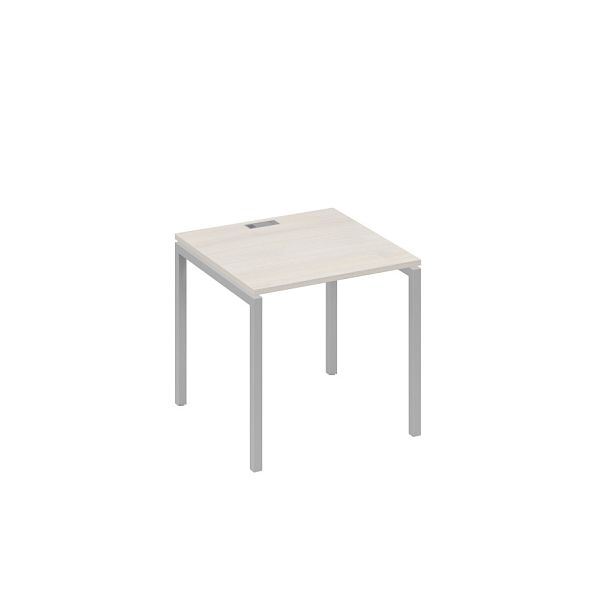 Стол письменный на металлокаркасе DUE A4 А4 Б2 021 БП дуб / металлокаркас серый - Вид 1