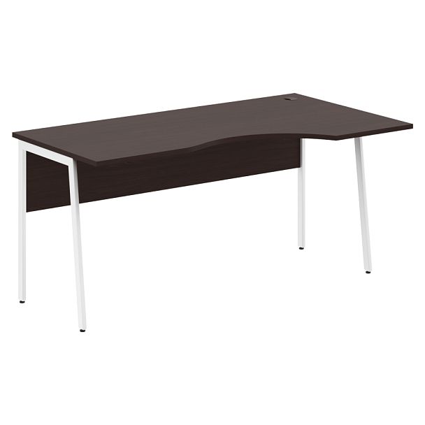 Стол прямой СА-1P(R) Венге Магия/Белый 1600х900х755 IMAGO PLUS - Вид 1