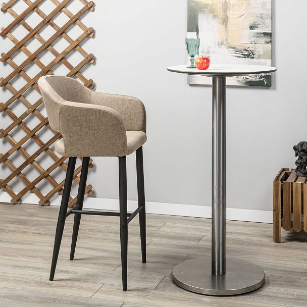 Кресло Бар Oscar Сканди Браун/Черный - Вид 7