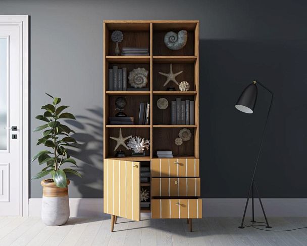 Стеллаж на комоде Berber принт 43 арт BB44/Print_43 - Вид 2