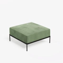 Rio Модуль без спинки РСЕ-03 Teddy 338/Металл Черный 810*810*445 - Фото предпросмотра