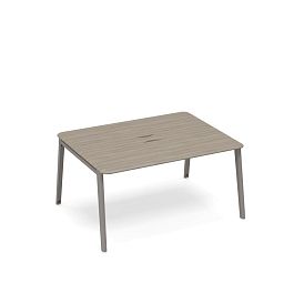 Стол для переговоров с кабель-каналом METAL Time metal ТМ М1 155 вяз либерти - Фото предпросмотра