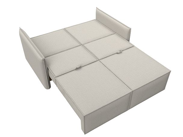 Диван прямой Либерти мини Рогожка бежевый - Вид 10