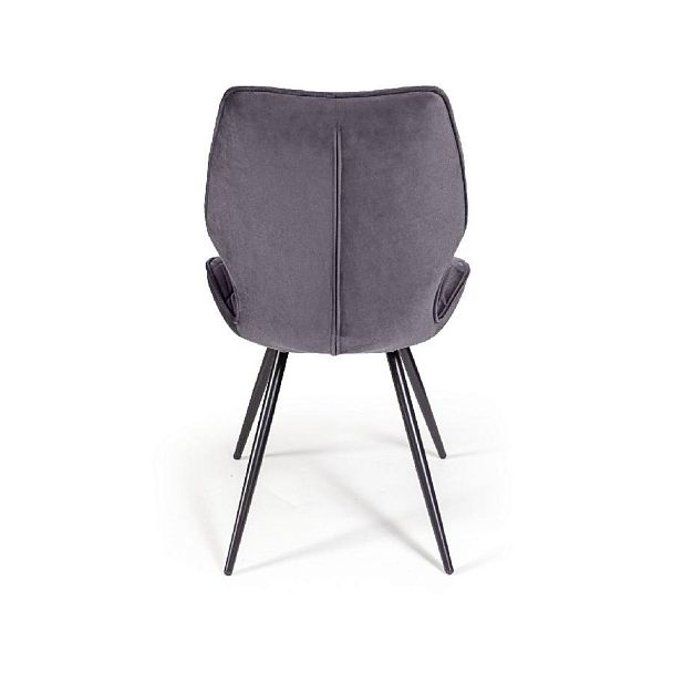 Стул Flash ромб, бархат серый 27 - Вид 6