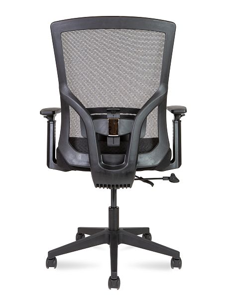 Кресло офисное Гарда LB / черный пластик / черная сетка / черная сидушка - Вид 5