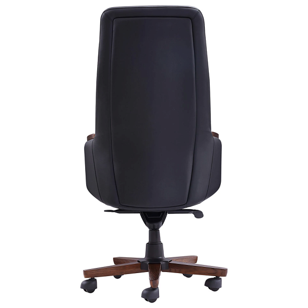 Кресло HAWASAN (ХАВАСАН) "Desire EX-771", мультиблок, дерево, натуральная кожа, черное, 532935 - Вид 6