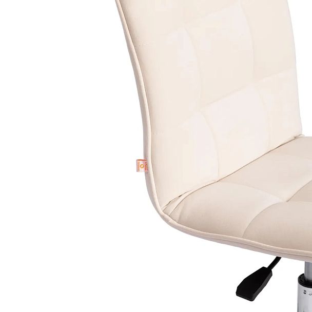 Кресло Зеро/Zero, флок, молочный - Вид 9