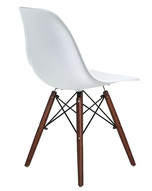 Стул обеденный LMZL-PP623 (ножки тёмный бук, цвет сиденья белый) - Вид 4