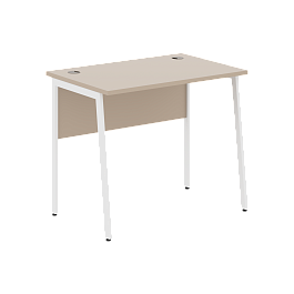 Стол прямой СП-1.1P Мокачино/Белый 900х608х755 IMAGO PLUS - Фото предпросмотра