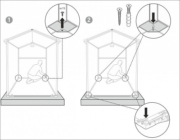 Сарай "MANOR 6x8 DD" - Вид 8