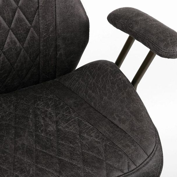 Кресло BRABIX PREMIUM "Dakota EX-572", синхромеханизм, искусственная замша, темно-серый, 532943 - Вид 10