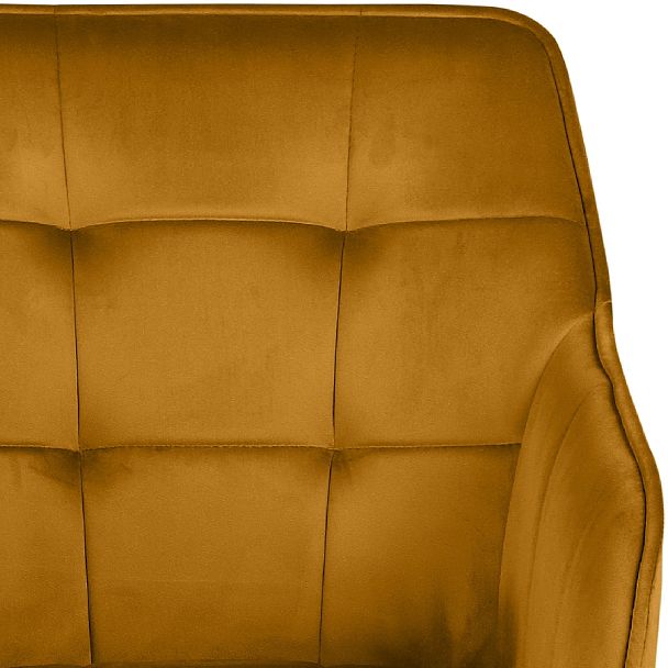 Комплект барных поворотных кресел Мони К, Confetti chai tea/белый, 2 шт. - Вид 8