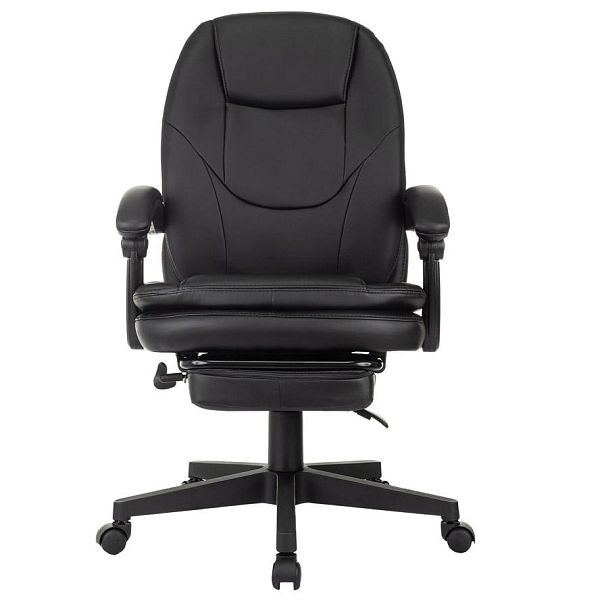 Кресло офисное CH-868N-BF, синхромеханизм, подставка для ног, экокожа, черное, 2018358 - Вид 5