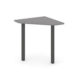 Стайл Проджект Угловой элемент стола SN-6.USP-011 Серый Пепел/Металл Антрацит 700*700*750 - Фото предпросмотра