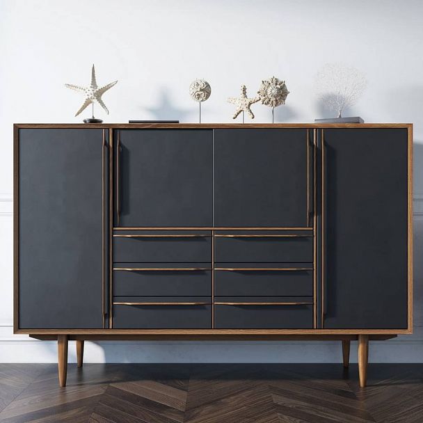 Комод "Bruni Black" BR-09 - Вид 4