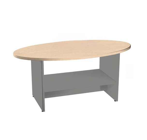 Стол журнальный овальный Берлин Береза Майнау ОСЖ 120 - Вид 1