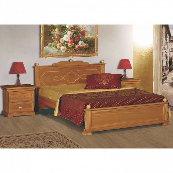 Кровать "Афродита-2 200" береза - Вид 3