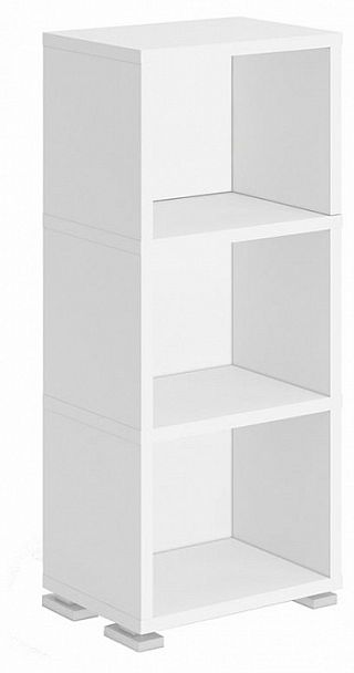 Стеллаж-колонка Домино СБ-15/3 Белый - Вид 1