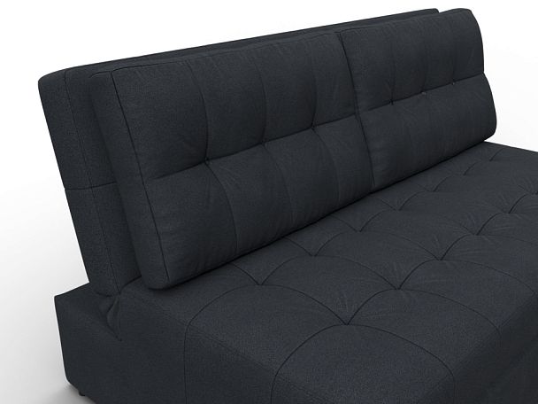 Диван прямой Лига-107 (140) Замша серый - Вид 4