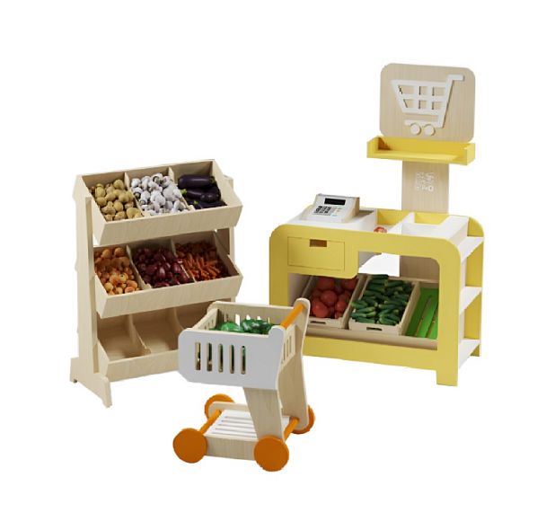 Игровая зона Супермаркет ИМ-012 - Вид 1