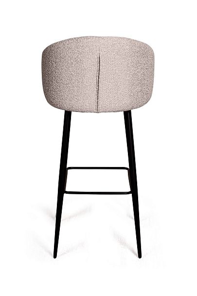 Стул полубарный Vito, букле бежевый / опора конус - Вид 6