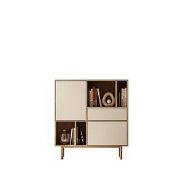 Комод с двумя дверками и ящиком Alice арт ALC06 - Фото предпросмотра