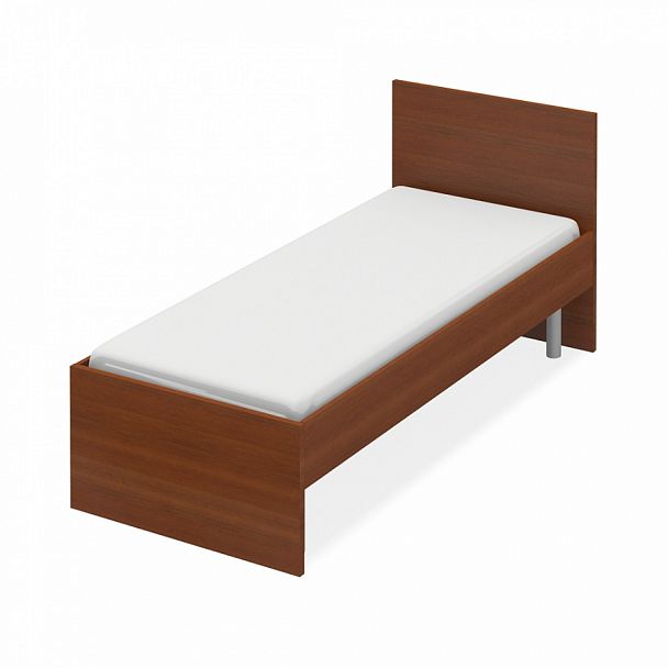 Кровать "Диана" ПК-ДН-КВ84Х203И/СМ-В2-35 миланский орех светлый - Вид 1