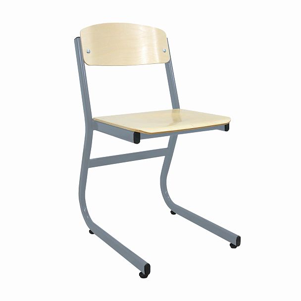 Стул ученический регулируемый "Атлант/Олимп", 340х430х800 мм, рост 6, серый каркас - Вид 2