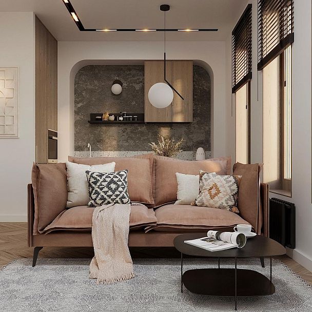 Elliot диван прямой двухместный - Вид 2