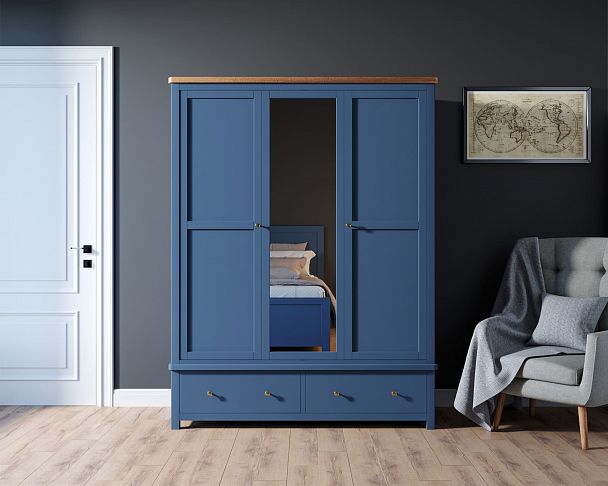 Шкаф двустворчатый широкий "Jules Verne" JV26ETGB - Вид 2