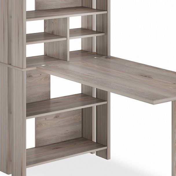 Стол компьютерный Домино Лайт СТЛ-ОВХ+С120Прям без тумбы Нельсон - Вид 3