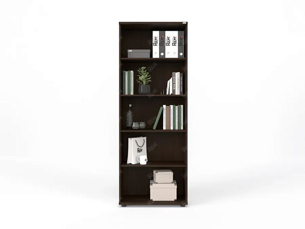 ЛАЙТ / LIGHT RLG027-70x35 Широкий стеллаж 70x35x183 Венге - Вид 4