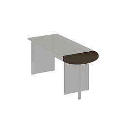 Брифинг-приставка без опоры Формула ФР 437 венге темный - Фото предпросмотра