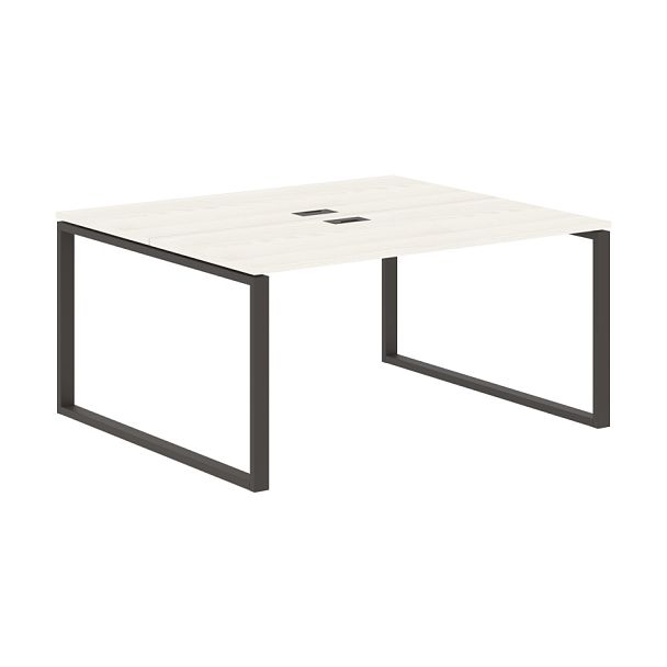 Стол 2-х местный EQWST 1513 Ясень Траун/Мокко 1560х1346х750 EDIS - Вид 1