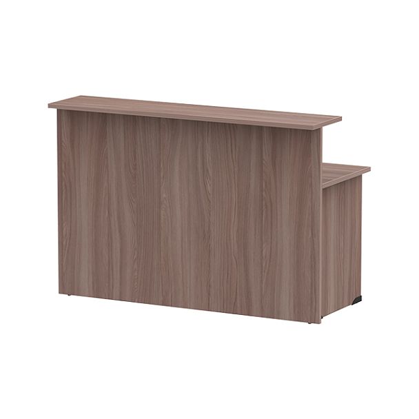 Стойка ресепшн прямая СР-160/60 ясень шимо темный - Вид 1