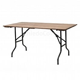 Стол Лидер 2, уличный из реек 800х1500 - Фото предпросмотра