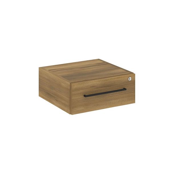 Rift Тумба подвесная RF.TP-002 Сандал Янтарный/Металл Черный 347*379*169 - Вид 1