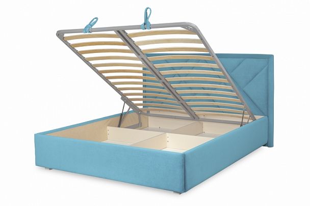 Кровать «Сидней»,180 голубая - Вид 3