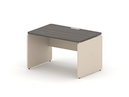 RAC001-12x8 ACCORD Стол прямоугольный, без заглушек 1200х800х735 Дуб Термо/Кашемир - Фото предпросмотра