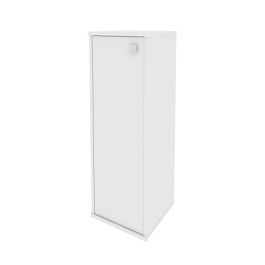 Style Шкаф средний узкий левый Л.СУ-2.3 (L) Белый 412*410*1215 - Фото предпросмотра